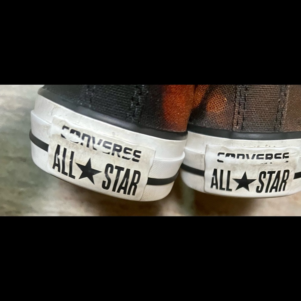 Converse All Star Unisex tie dye brown sneakers - Picture 10 of 16